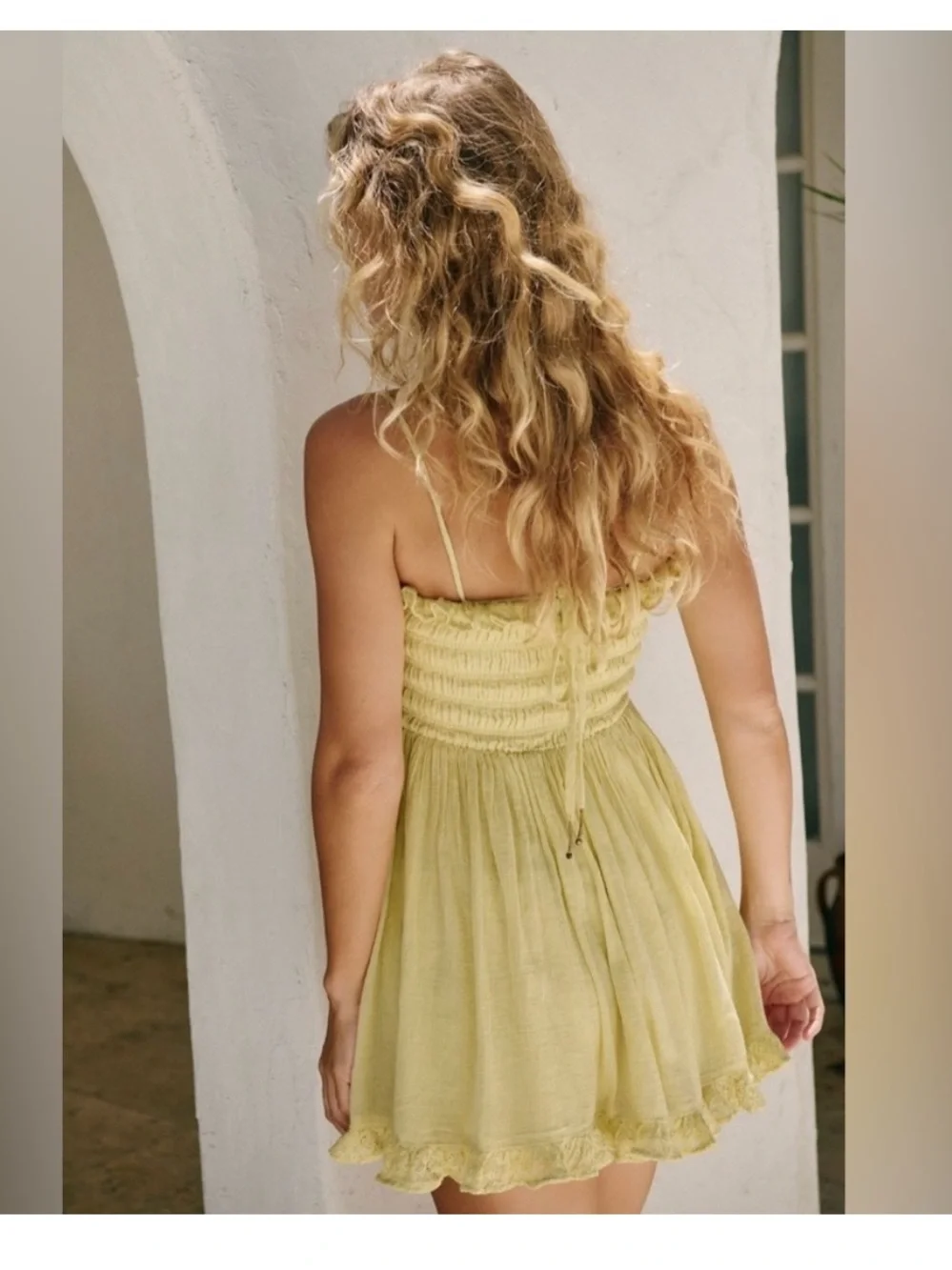 Josephine Bustle Mini Dress